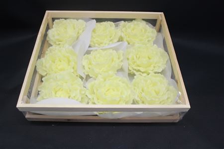 Wax Pioen Creme